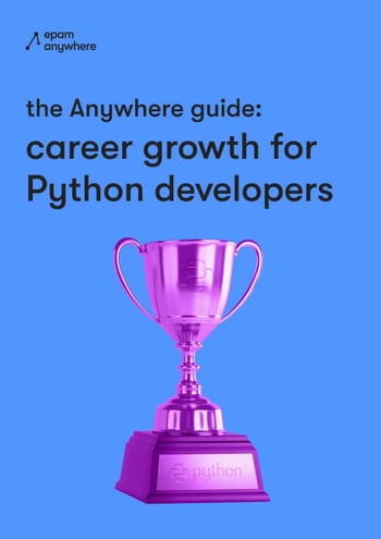 Python career growth guide cover