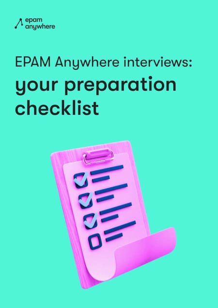 interview preparation checklist cover
