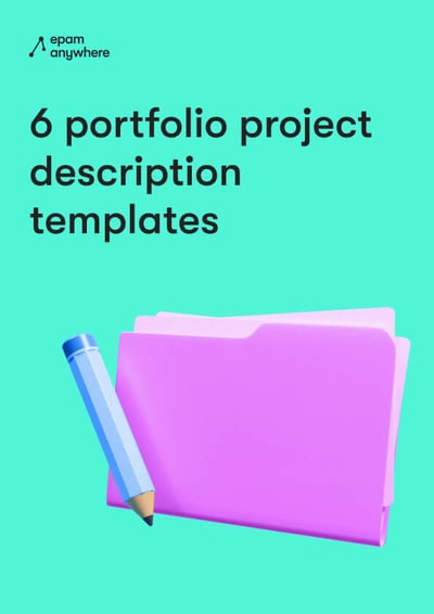 portfolio templates cover